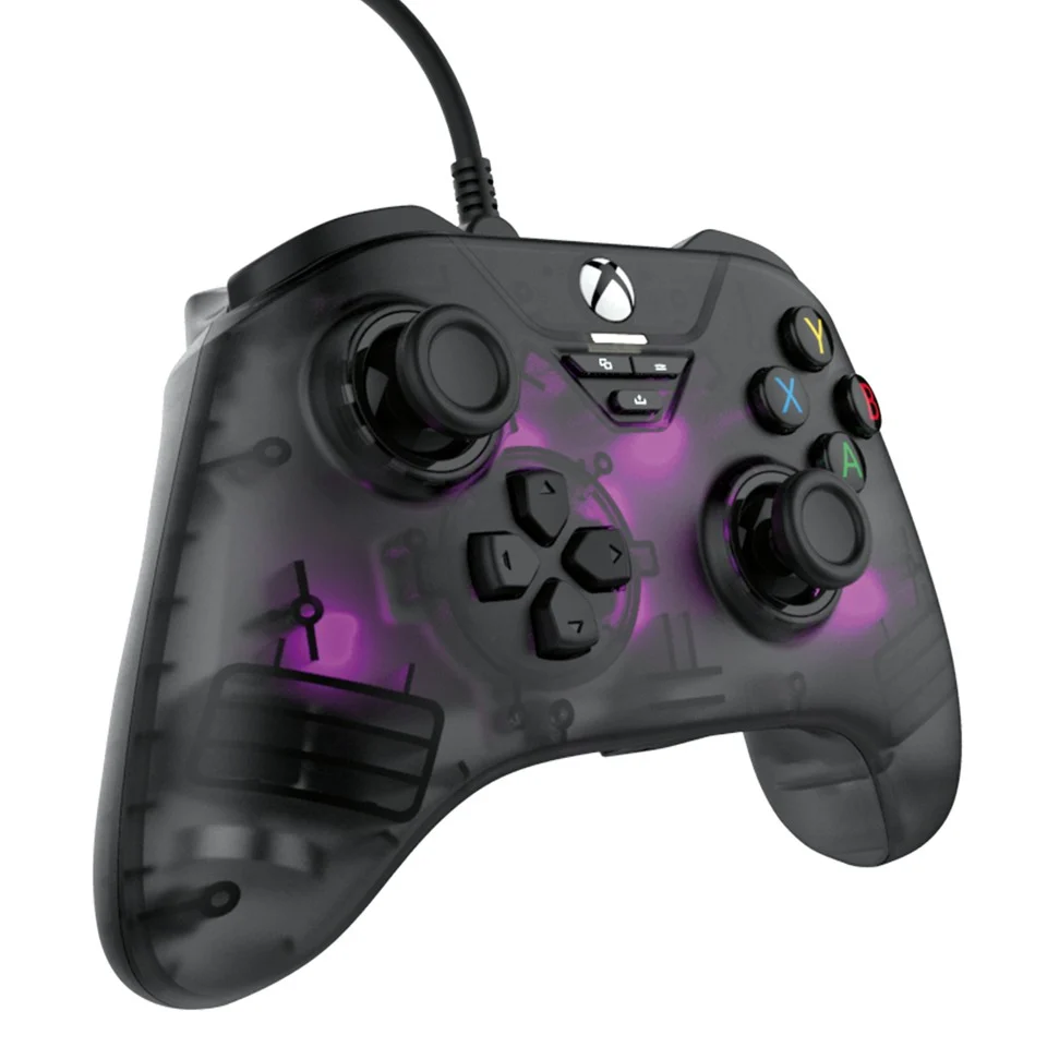 Snakebyte GamePad RGB X (Smoke Grey) - XBOX/PC