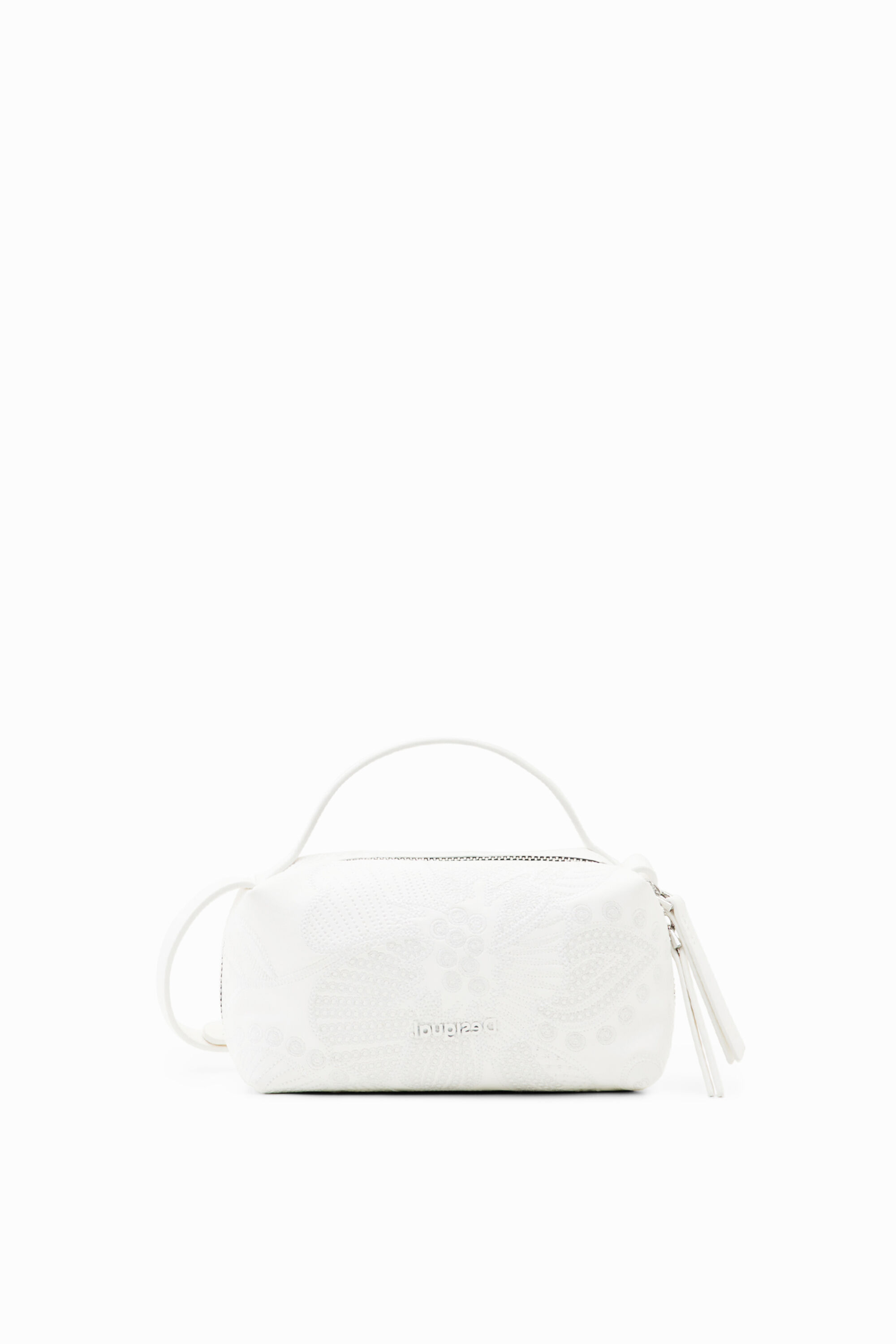 Mini sac à bandoulière fleurs brodées