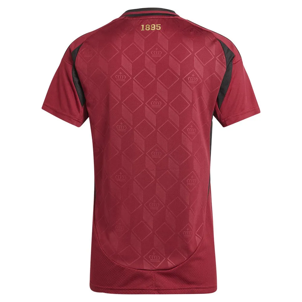 adidas Belgium 23/24 Heim Damen T-Shirt mit kurzen Ärmeln