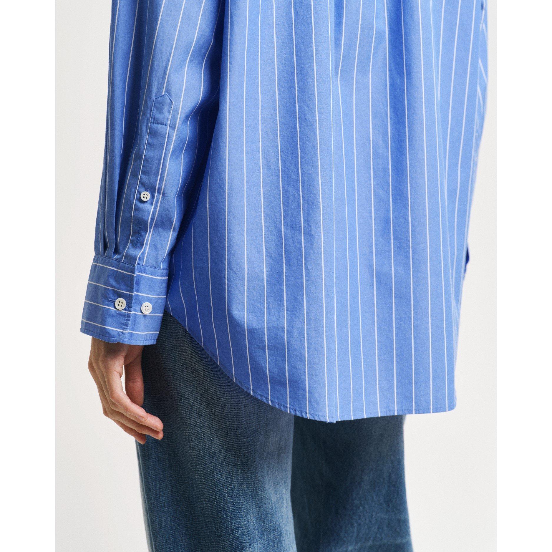 Gant OS STRIPED POPLIN BD SHIRT CLEAR SK