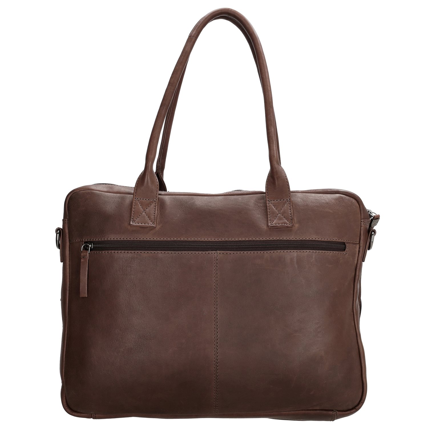 Micmacbags Everyday Laptoptas donkerbruin