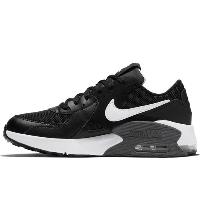 NIKE AIR MAX EXCEE BIG KIDS' S,BLA BLACK-WHITE-DARK-GREY