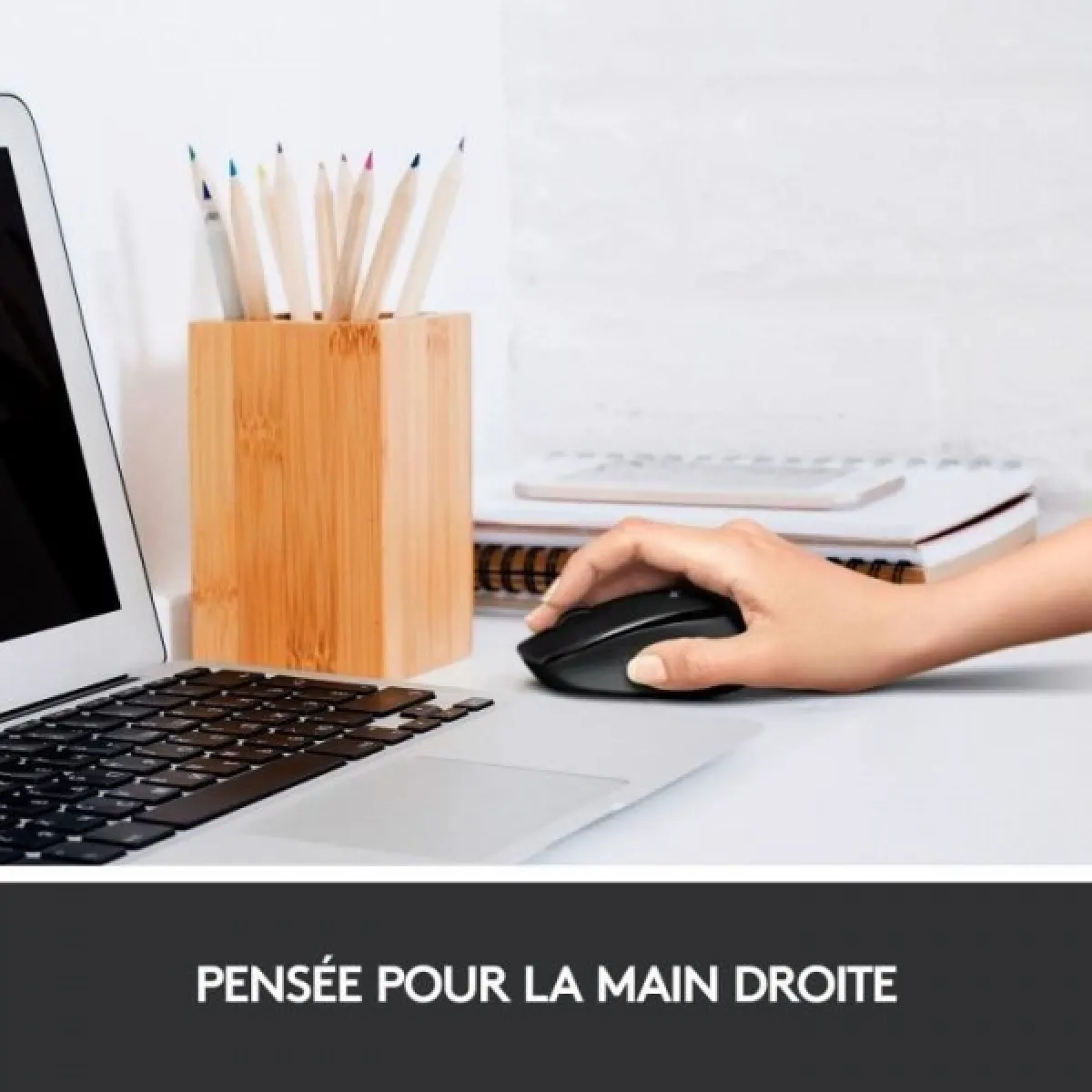 Logitech M330 Silent Plus - Noire