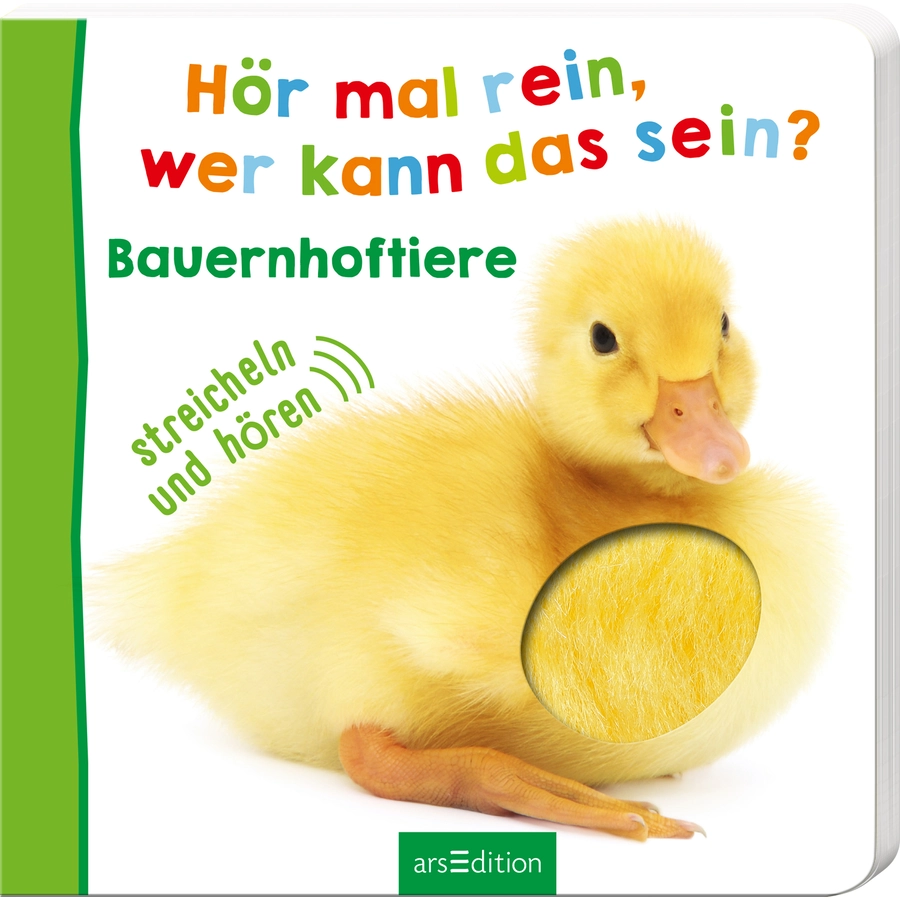 arsEdition Hör mal rein, wer kann das sein? Bauernhoftiere