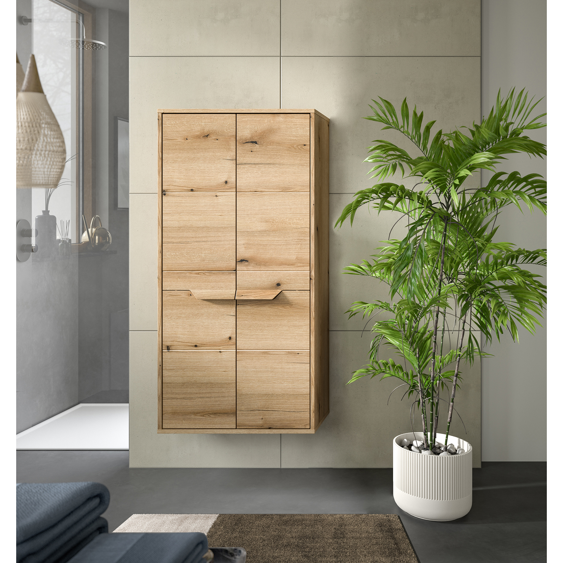 Midischrank ZENO - Evoke Oak - 64 cm
