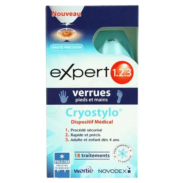 Especialista 1.2.3 Cryostylo Verrugas nos Pés e Mãos