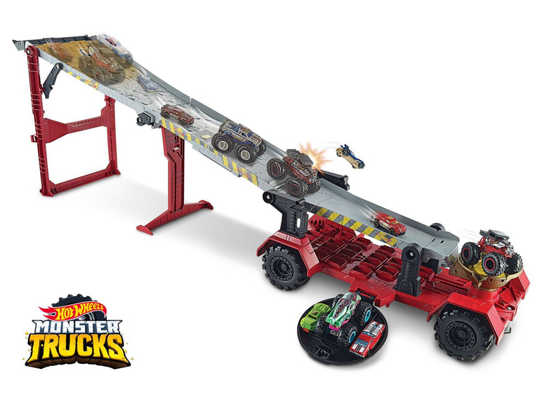 Monster Trucks Downhill Race & Go speelset