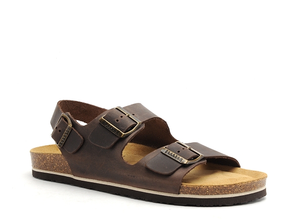 Plakton nu pieds homme baku  homme marron