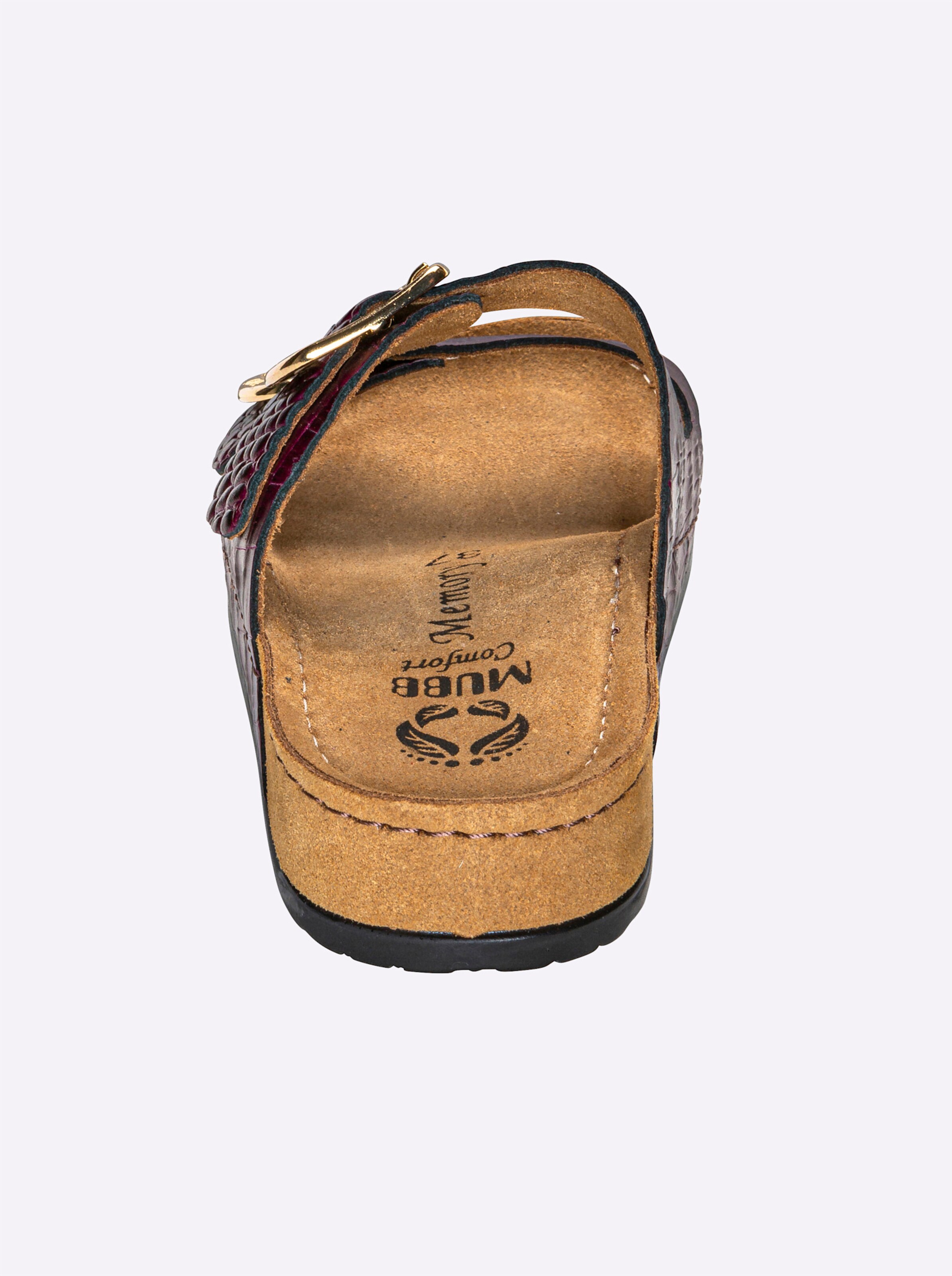 Mubb Pantolette in bordeaux