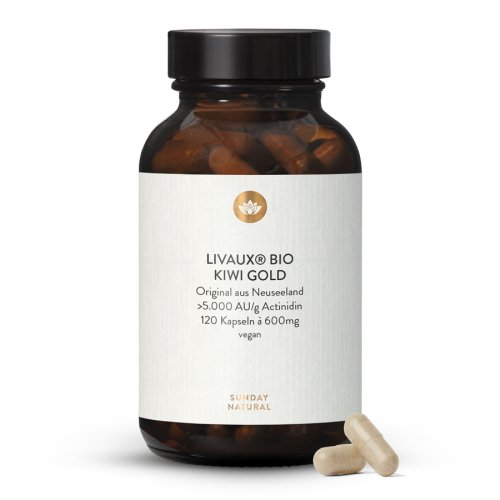 Sunday Natural Products  LIVAUX ®Goldene Kiwi Kapseln