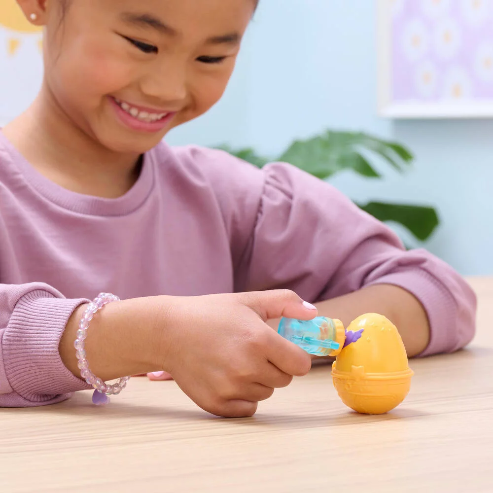HATCHIMALS - PACK DE 1 HATCHIMALS + BIBERON