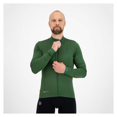 Maillot Manches Longues Rogelli Essential Vert Homme