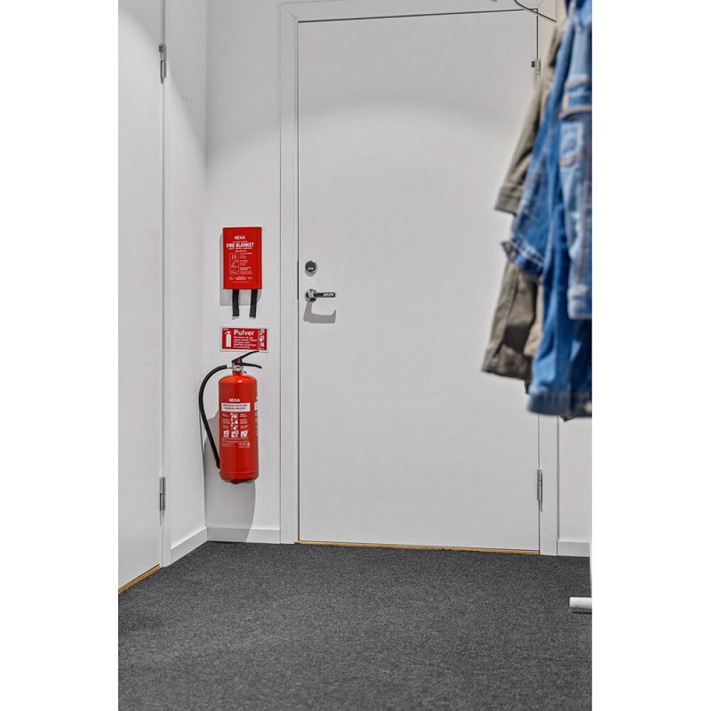 BRANNSLUKNINGSAPPARAT NEXA PULVER RØD 43A 6KG