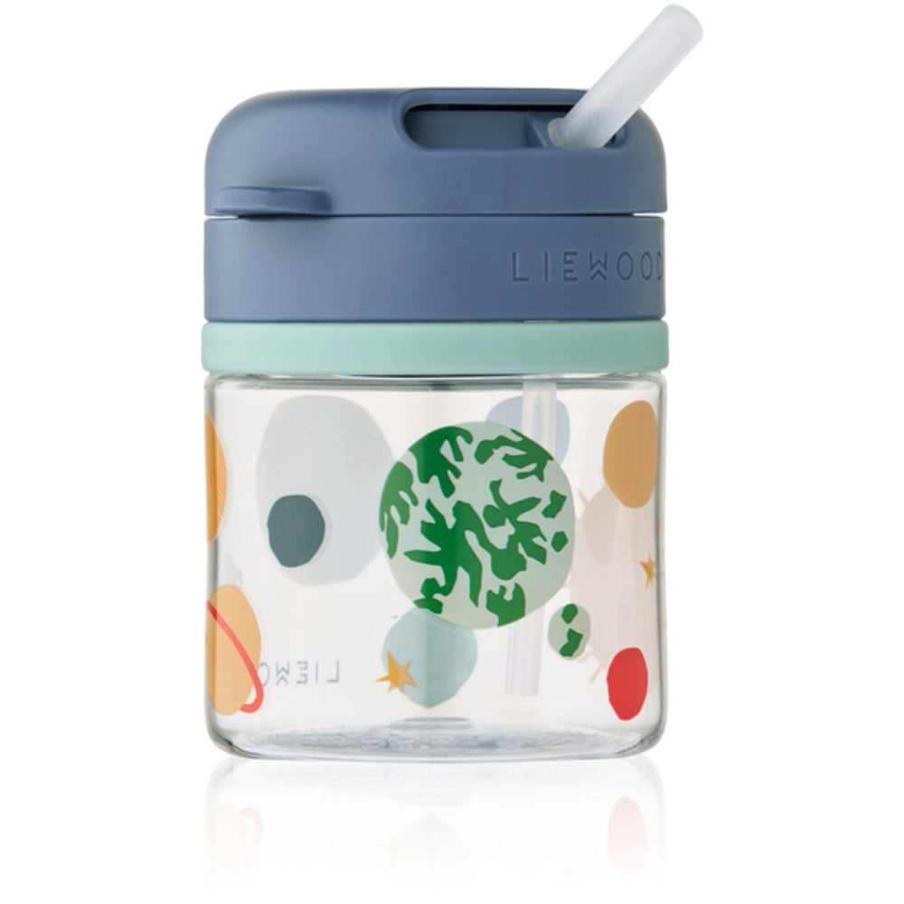 Køb LIEWOOD Universe / Classic Navy Pavia Tritan Sugerør Kop 280ml