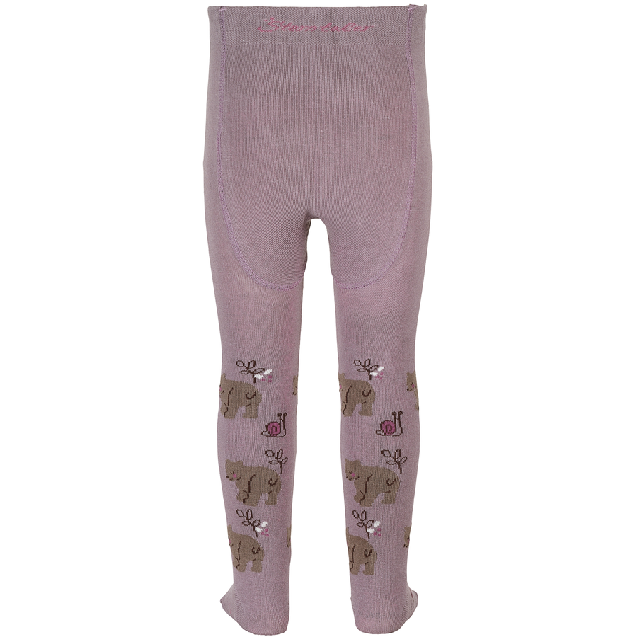 Sterntaler Strumpfhose Bär lila