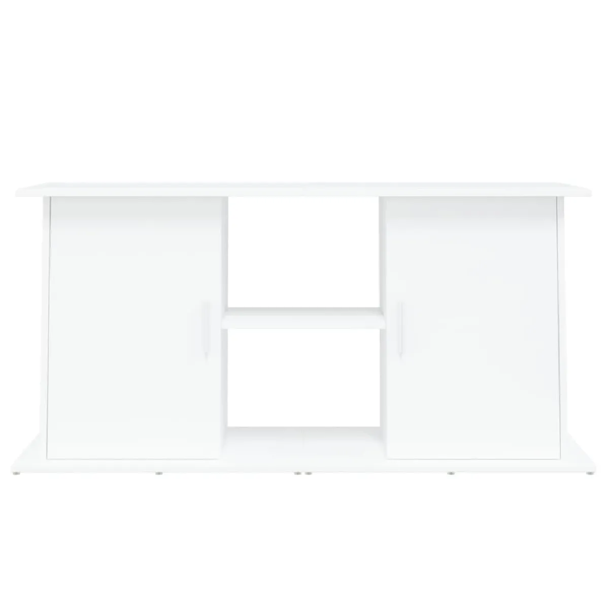 Support d'aquarium vidaXL 121x41x58 cm - Blanc