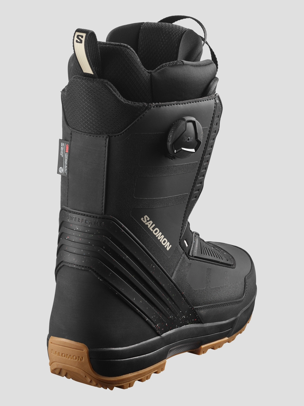 Salomon Malamute Dual BOA 2025 Snowboard Boots black/black/black