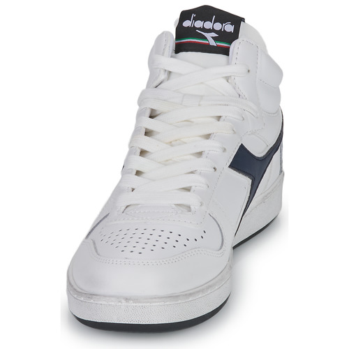 Diadora - MAGIC BASKET DEMI ICONA - Blanc / Bleu