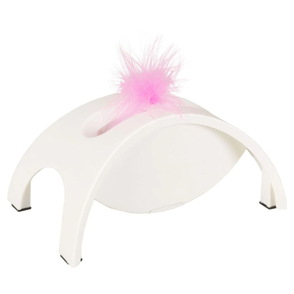 Jouet pour chats crazy bridge 19x12x9 cm blanc