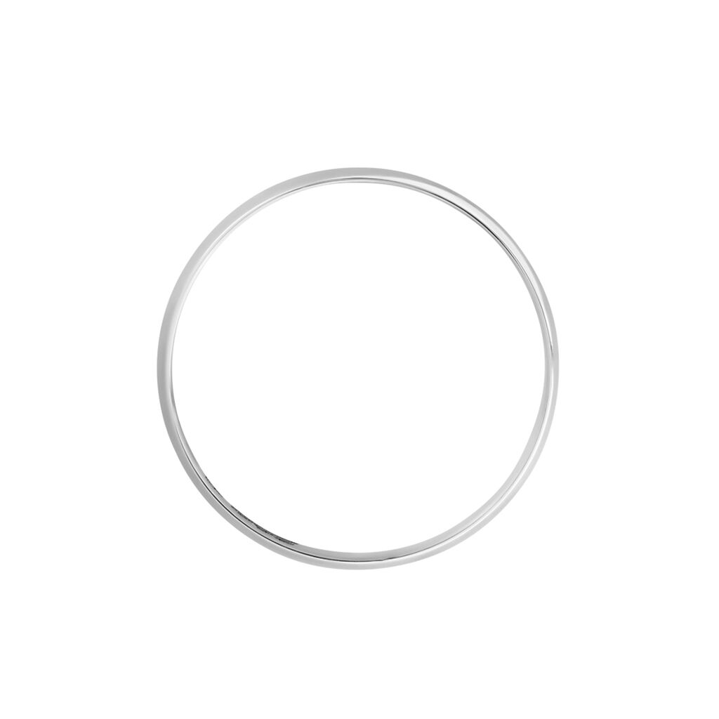 Alliance Meredithe Demi Jonc Classique Or Blanc