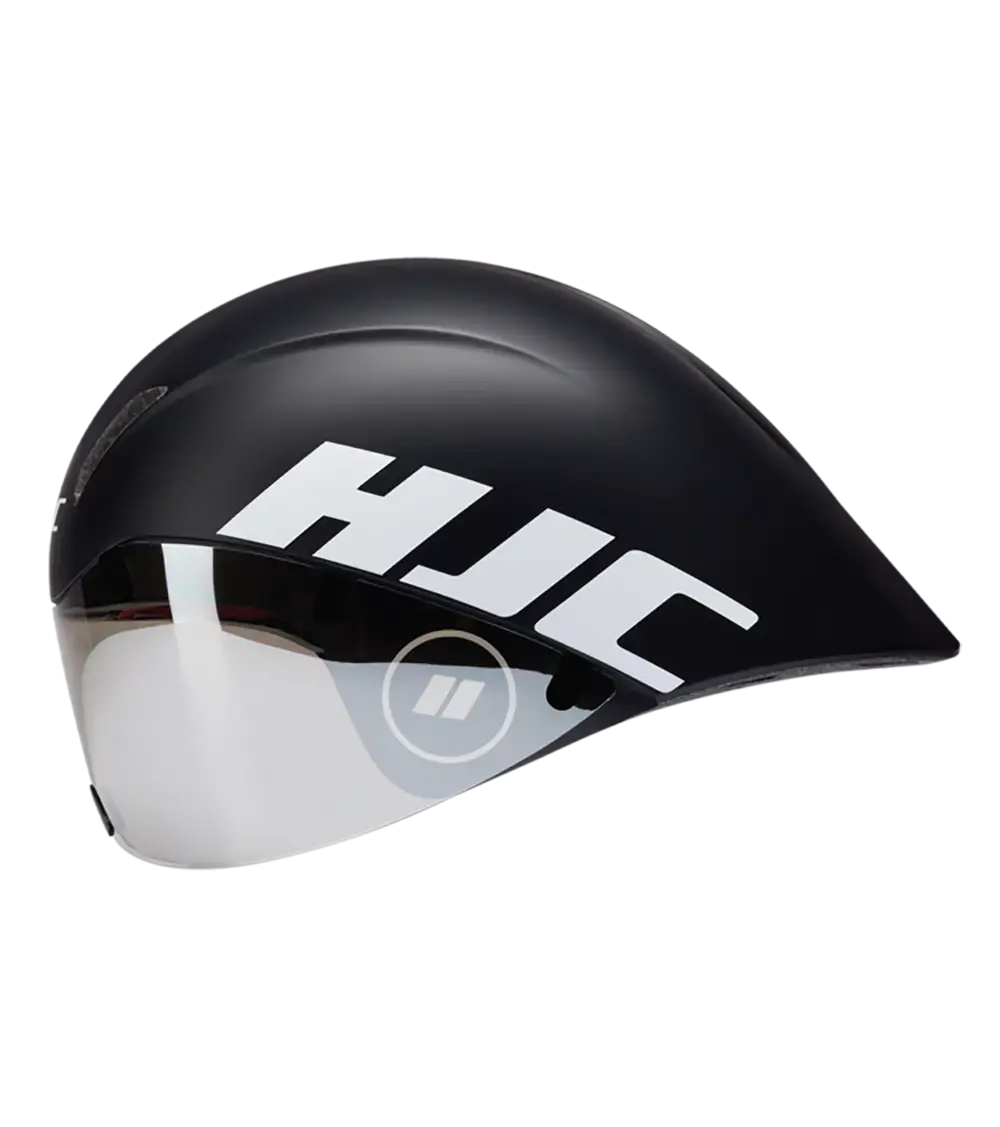 HJC TT Adwatt Triathlon Aero Fietshelm Zwart