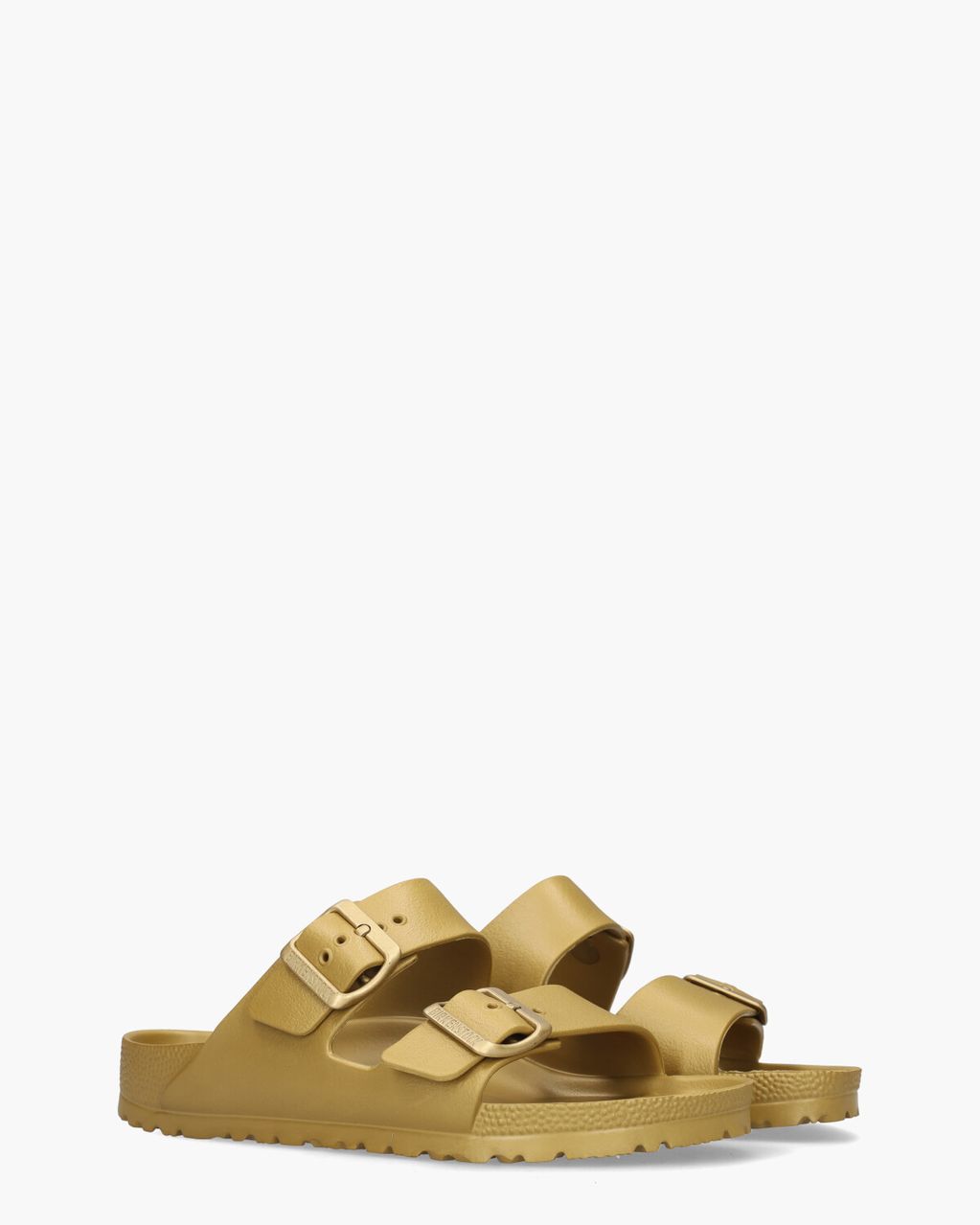 Birkenstock Arizona Essentials Goud Damesslippers