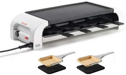 Stöckli Raclette PIZZAGrill for8, Raclette +1 x Pizza/Keramikpfännchen Set