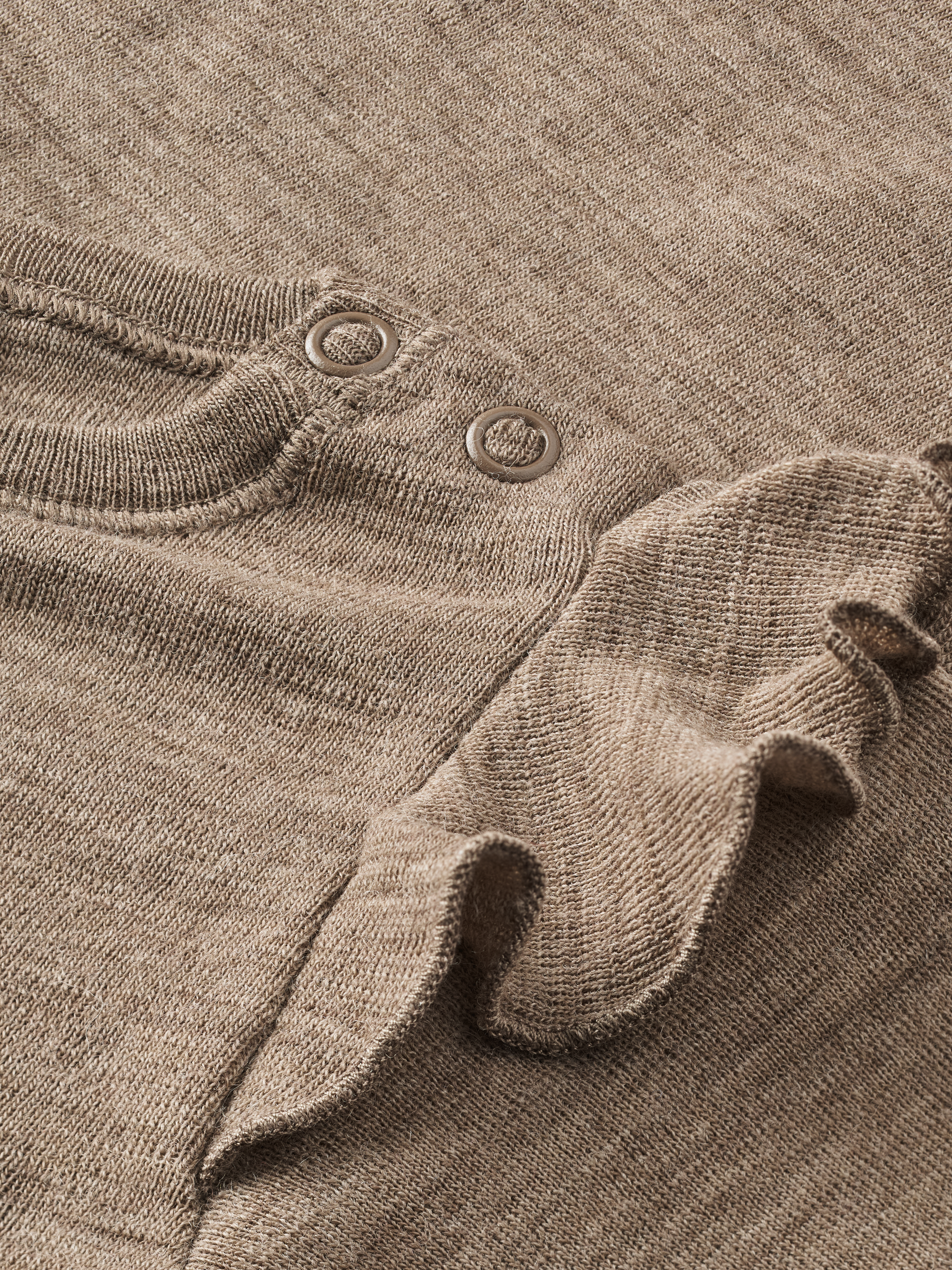 Shirt van merinowol voor baby's