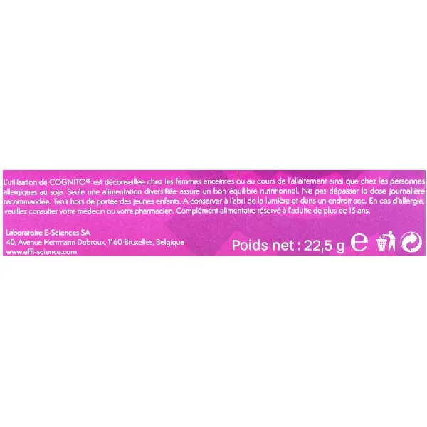Laboratoire E-Sciences Cognito Mémoire 90 capsules