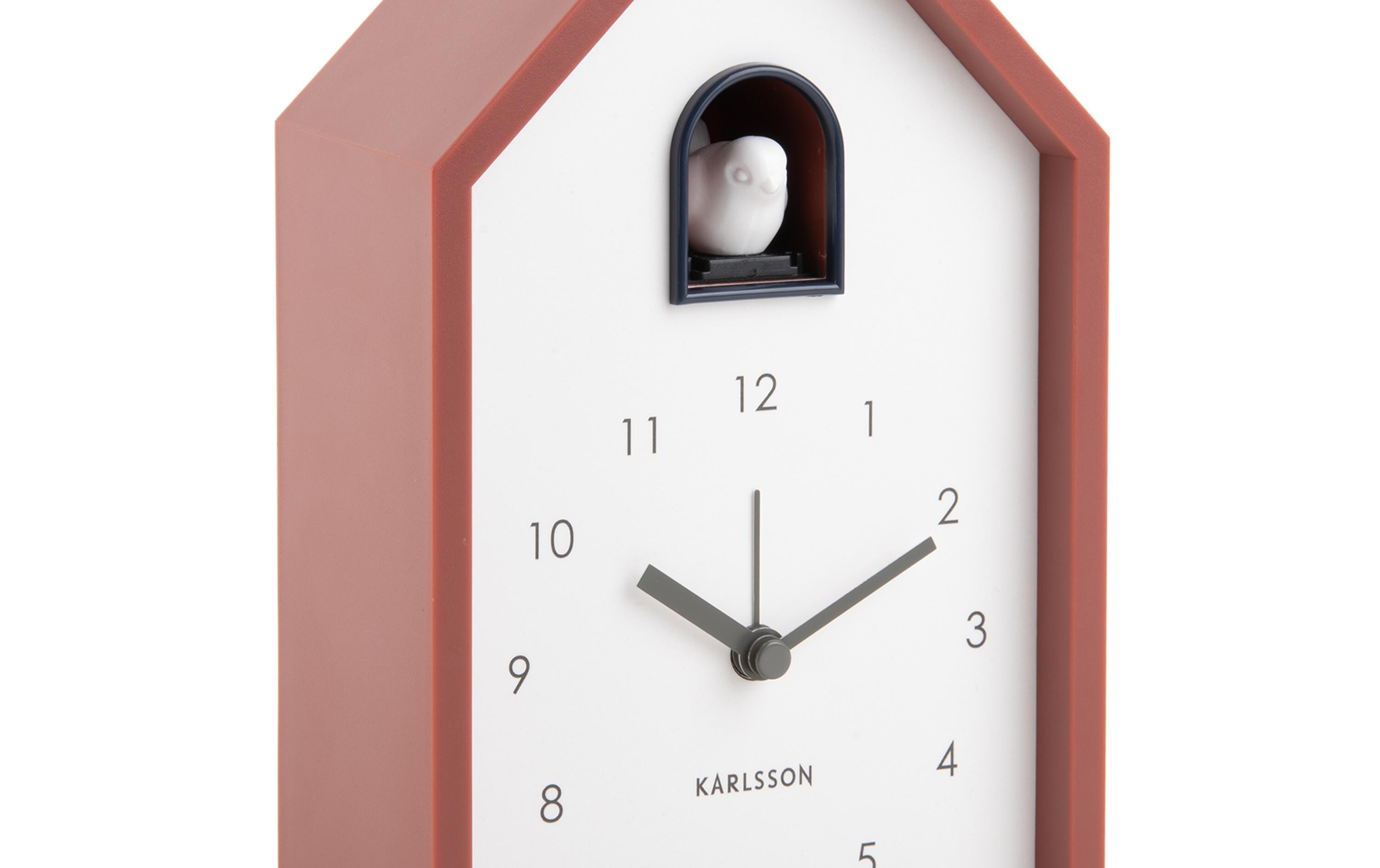 Kuckuck-Wecker Red ochreModerner Kuckuck-Wecker