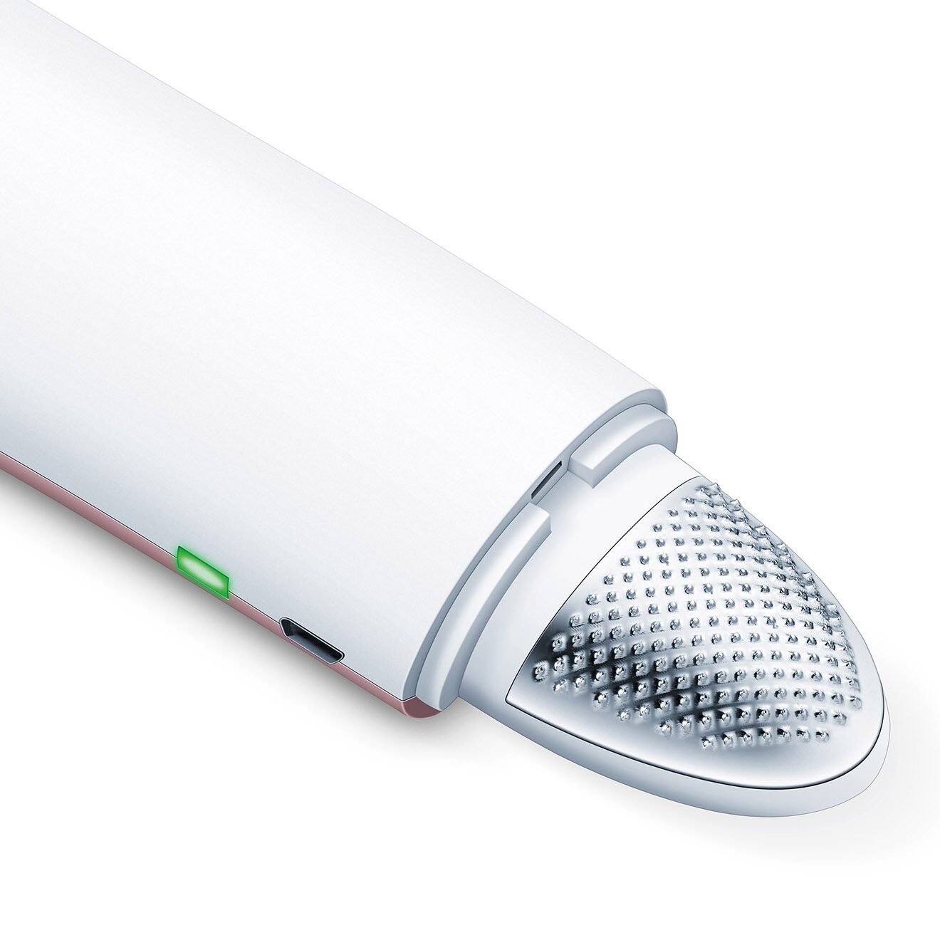 Beurer Ponceuse anti-callosité rouleau XXL - blanc/rose