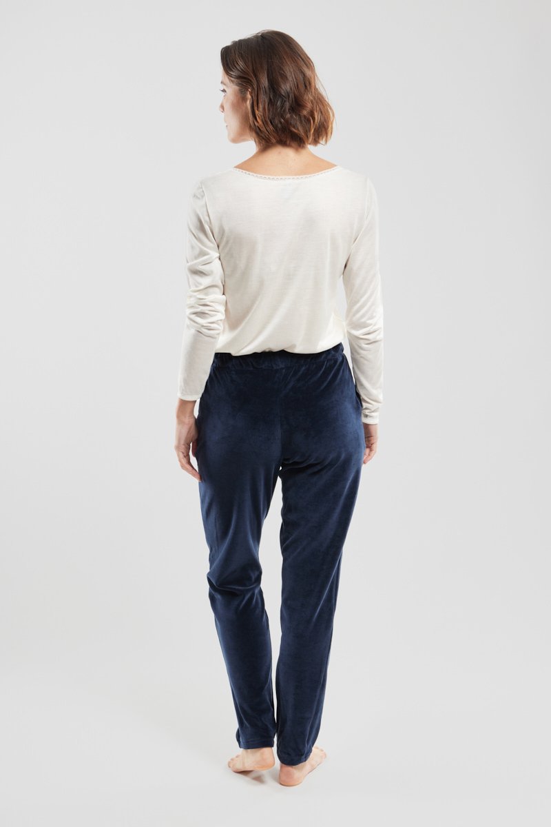 Pantalon homewear - velours