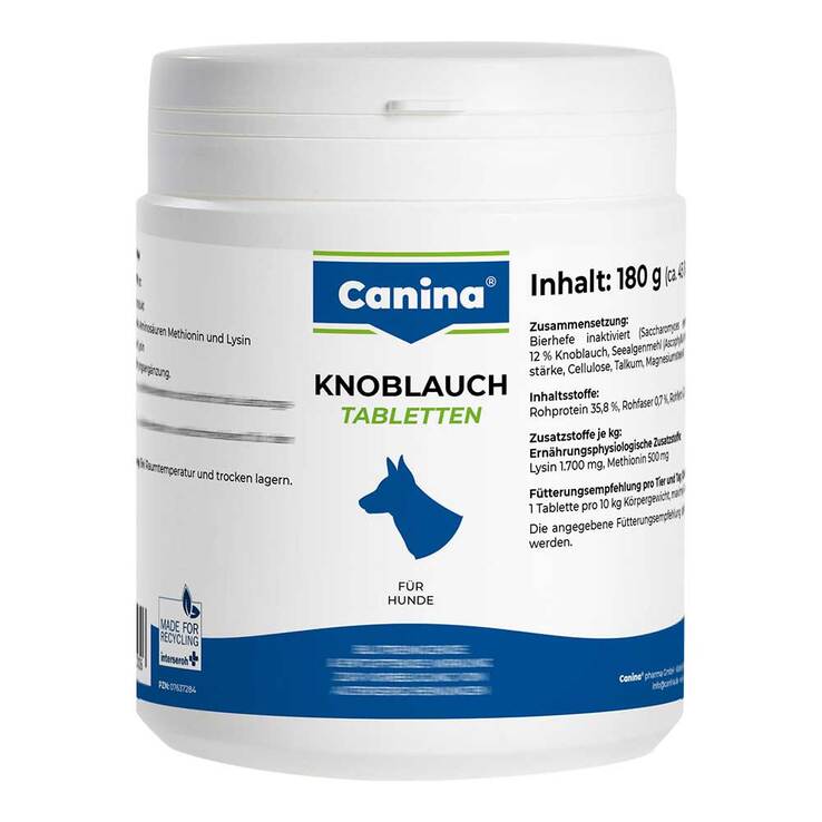 Canina Knoblauch Tabletten für Hunde, 45 St