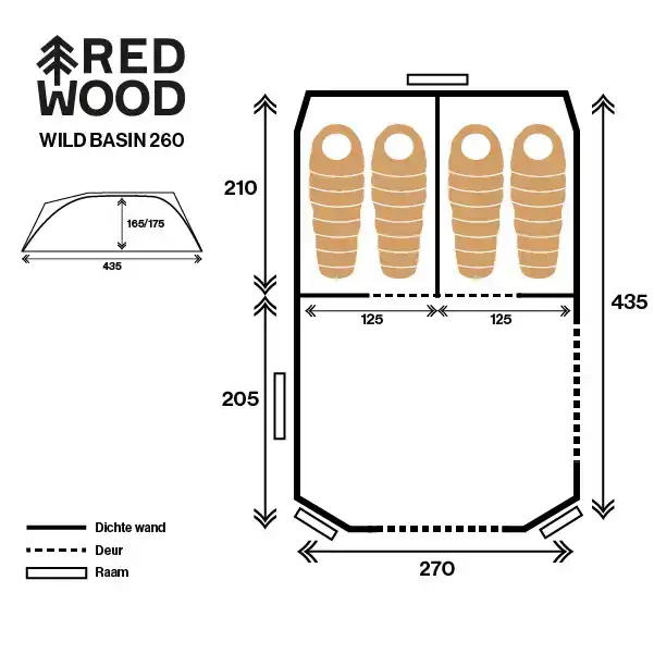 Wild Basin 260 Tent
