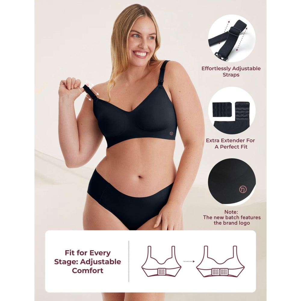 Køb Momcozy Black YN21 Maternity Amme BH