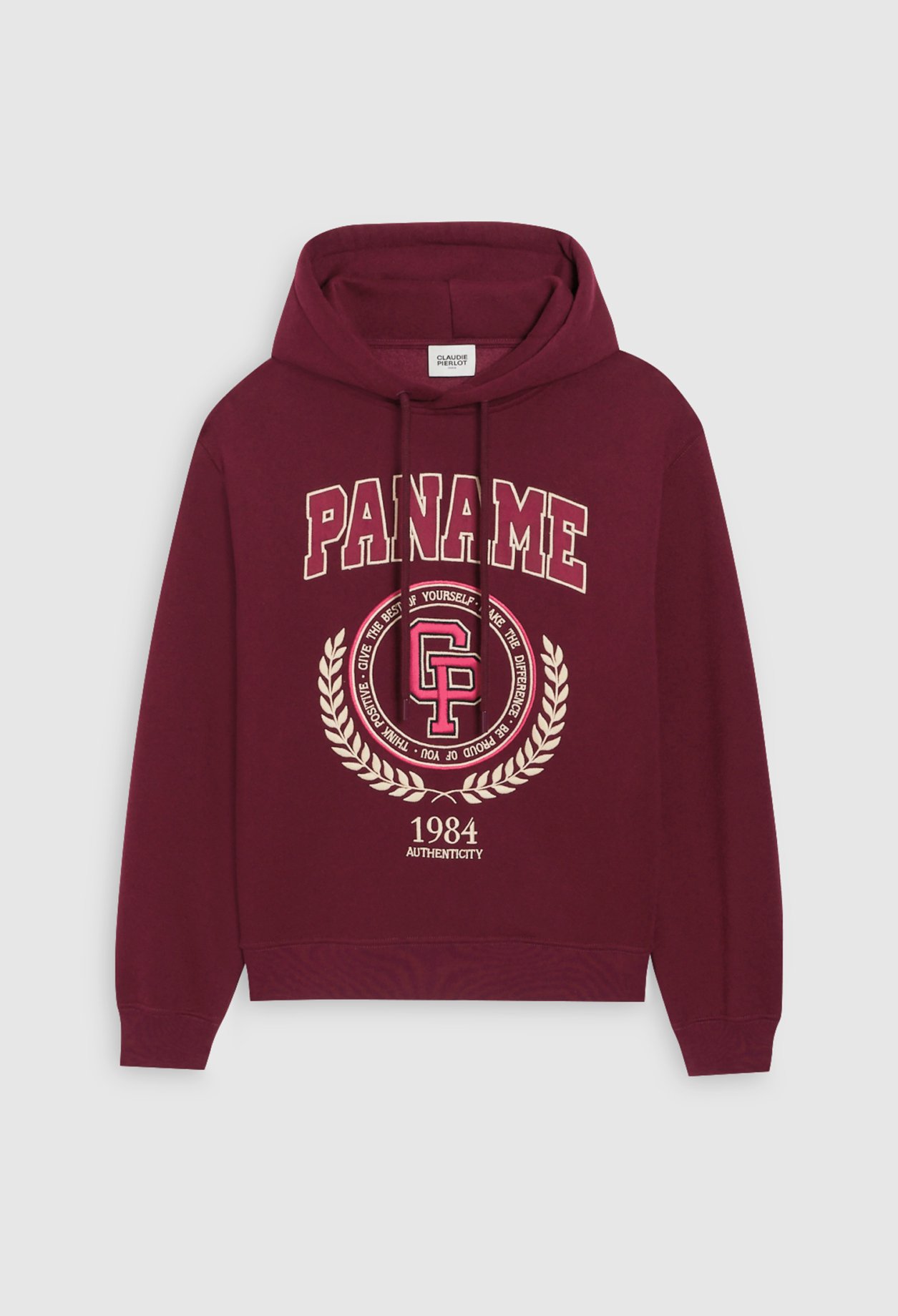 Sweatshirt &agrave; capuche coton