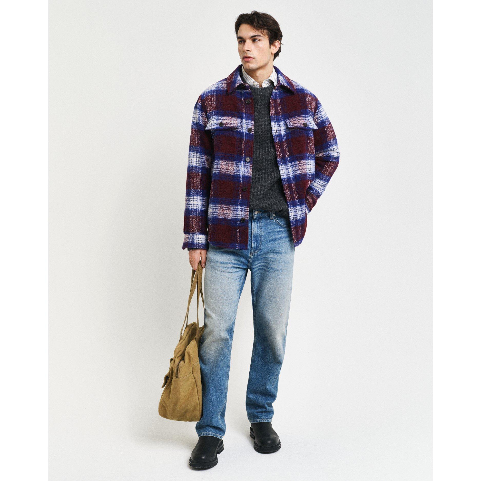 Gant Check Wool Overshirt