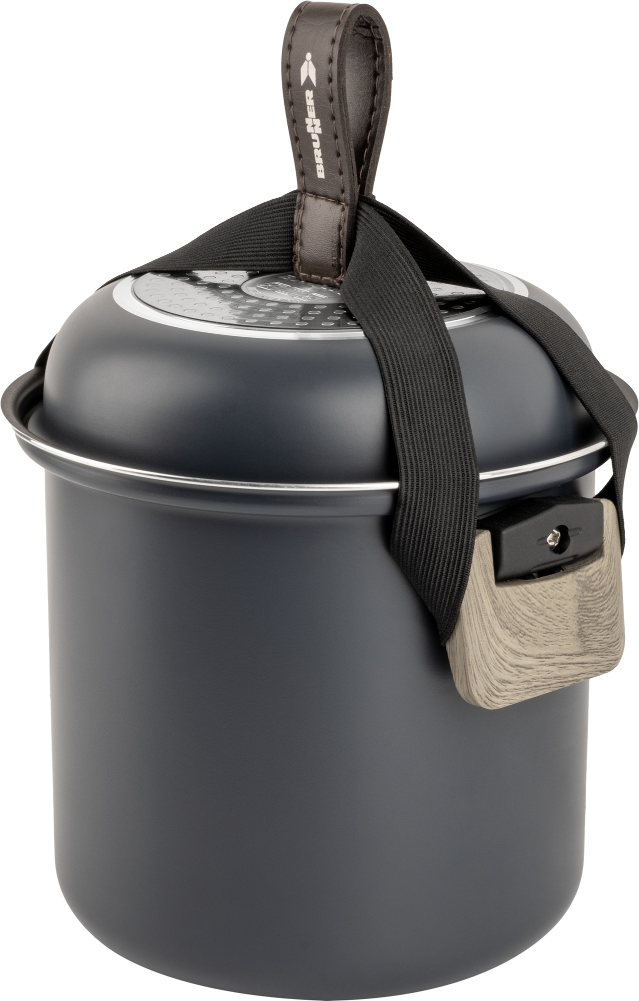 Brunner Topfset Flavor 7 1 teilig inklusive Befestigungsgurt Ø 22 cm