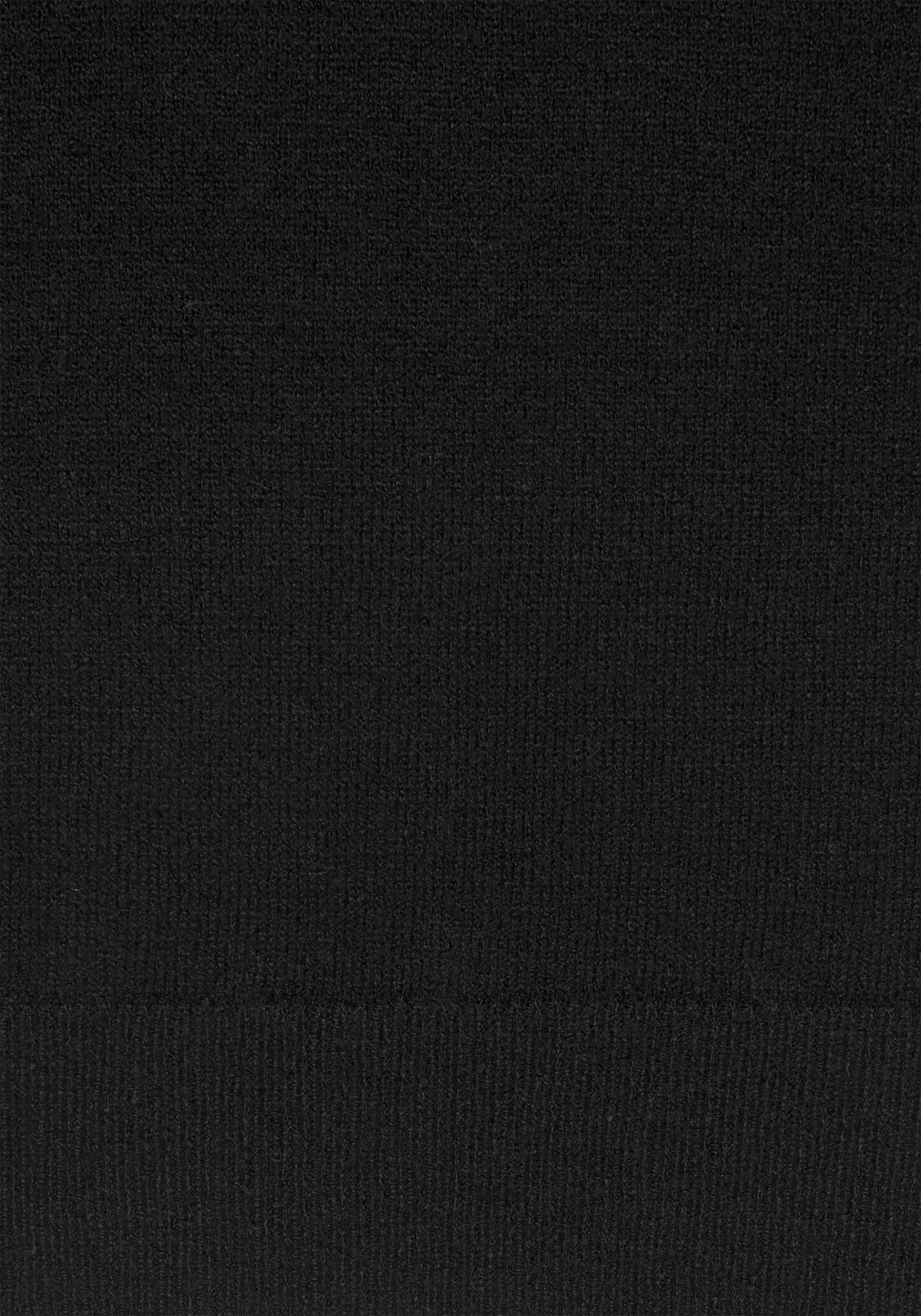 LASCANA Strickpullover , mit Spitzeneinsatz, eleganter Damenpullover, festlich