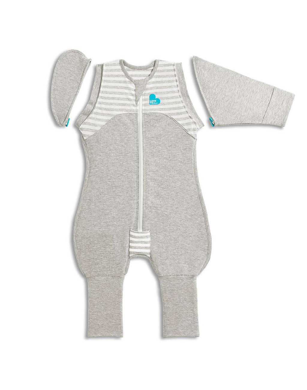 SwaddleUp overgangsslaapzak Fase 2 TOG 1.0 grijs