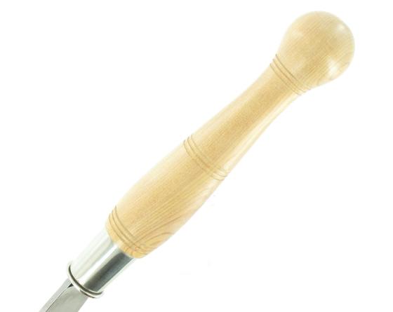 Nontron Virole n° 25 - Boule - Ciselé - Manche en Genévrier Couteaux de Poche par Nontron