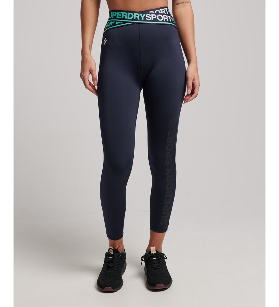 Leggings Superdry Training Cross 7/8 merino