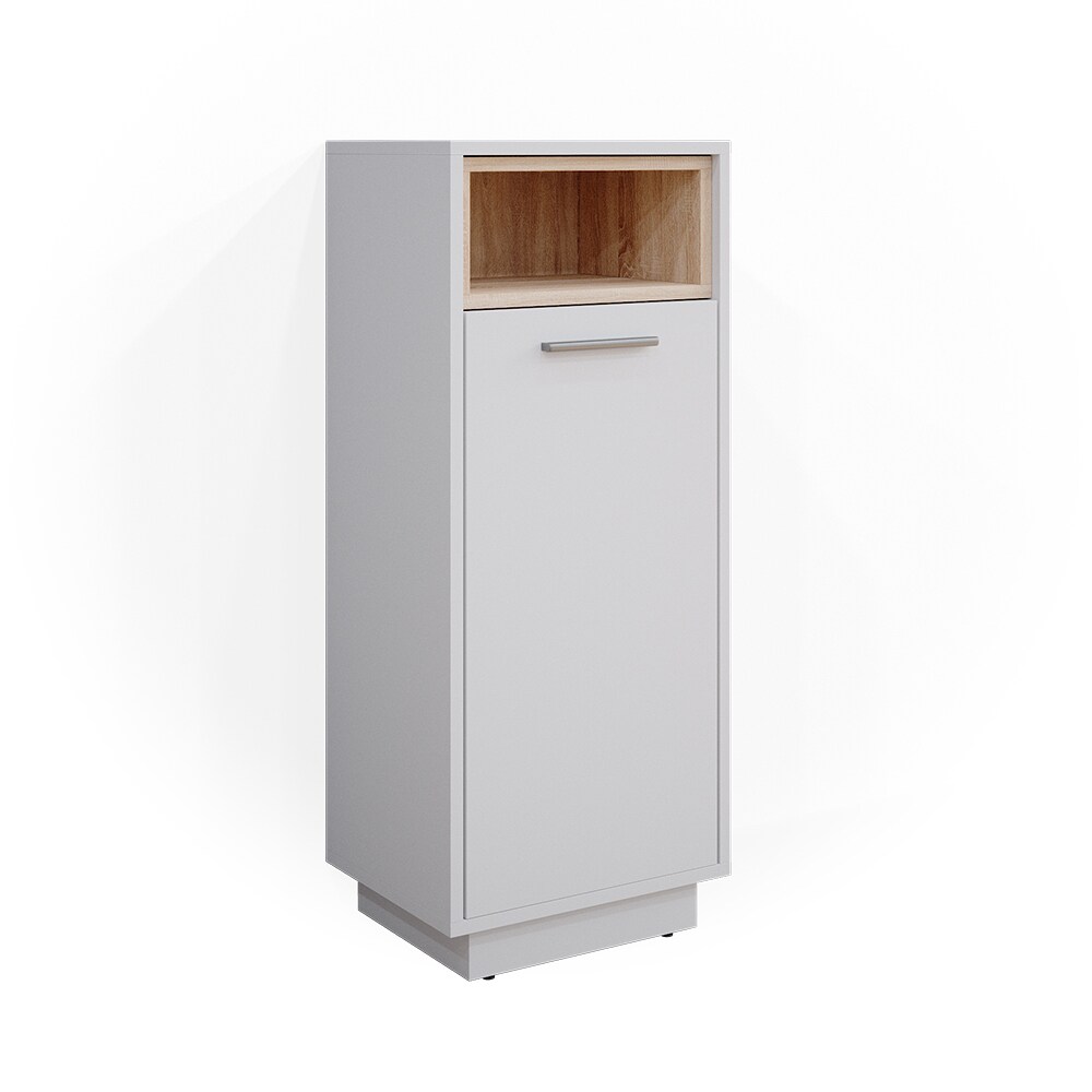 Vicco Badschrank Badezimmerschrank Midischrank Beatrice weiß Badregal Badmöbel