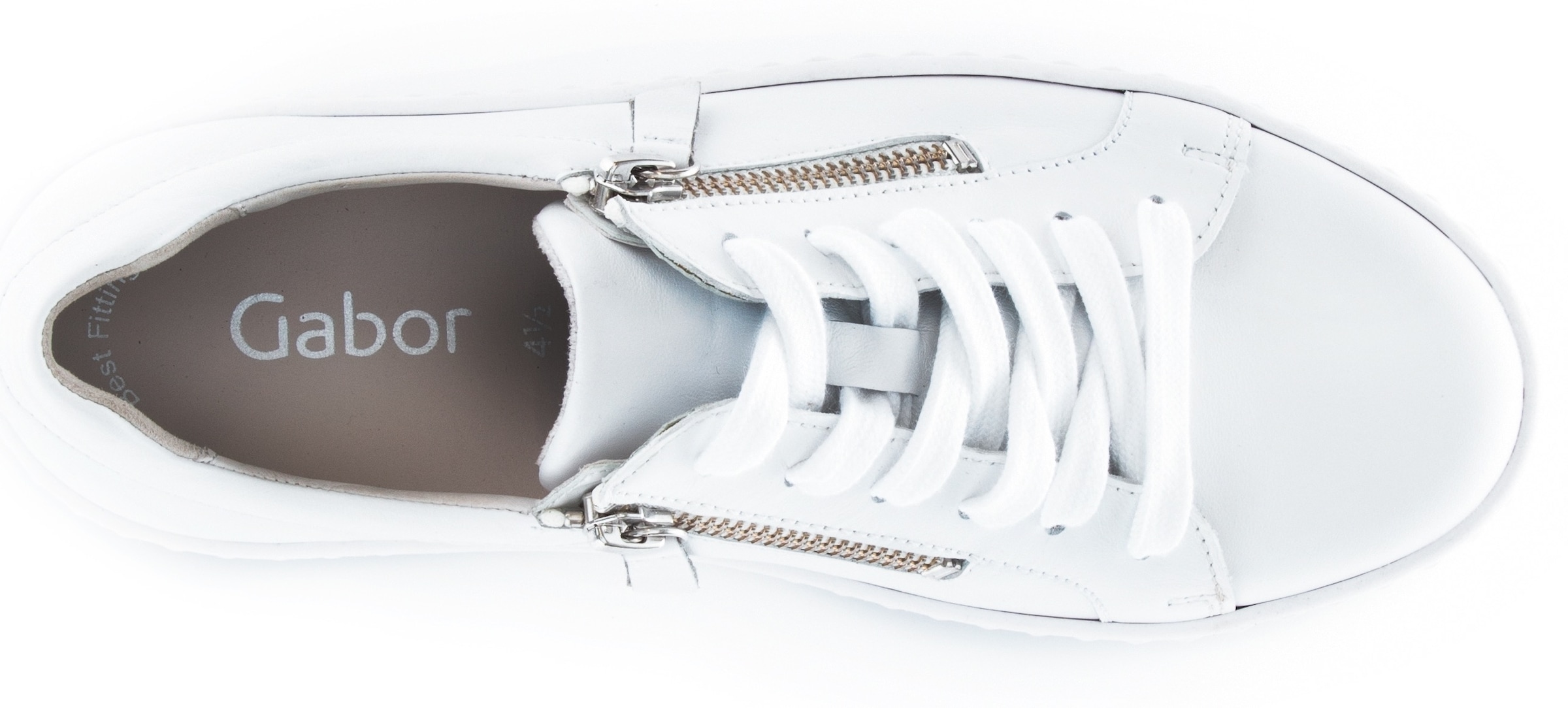 Gabor Plateausneaker  , Freizeitschuh, Halbschuh, Schnürschuh mit Gabor Best Fitting