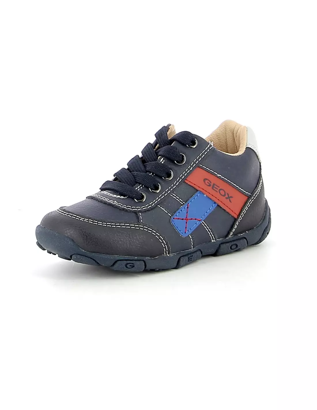 GEOX BALU - Bottes Navyred