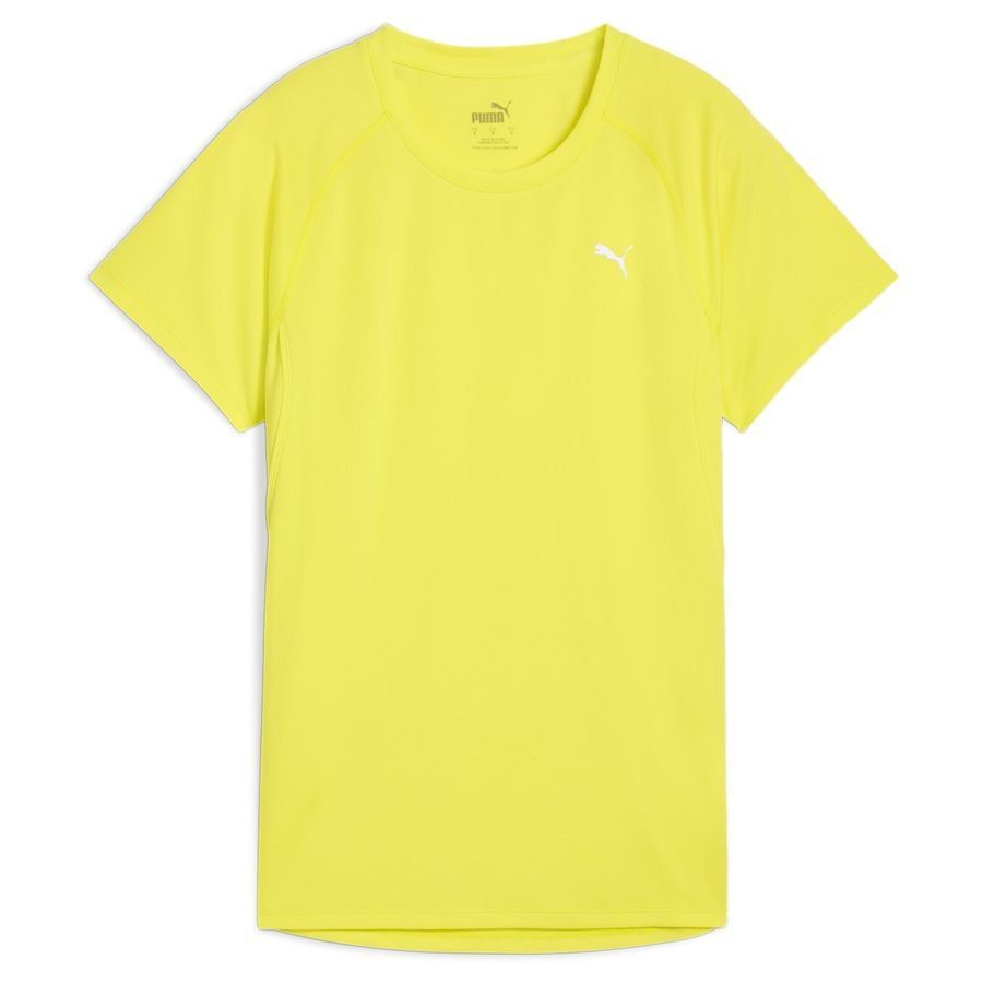 W RUN VELOCITY TEE (POLY) Lemon Sherbert