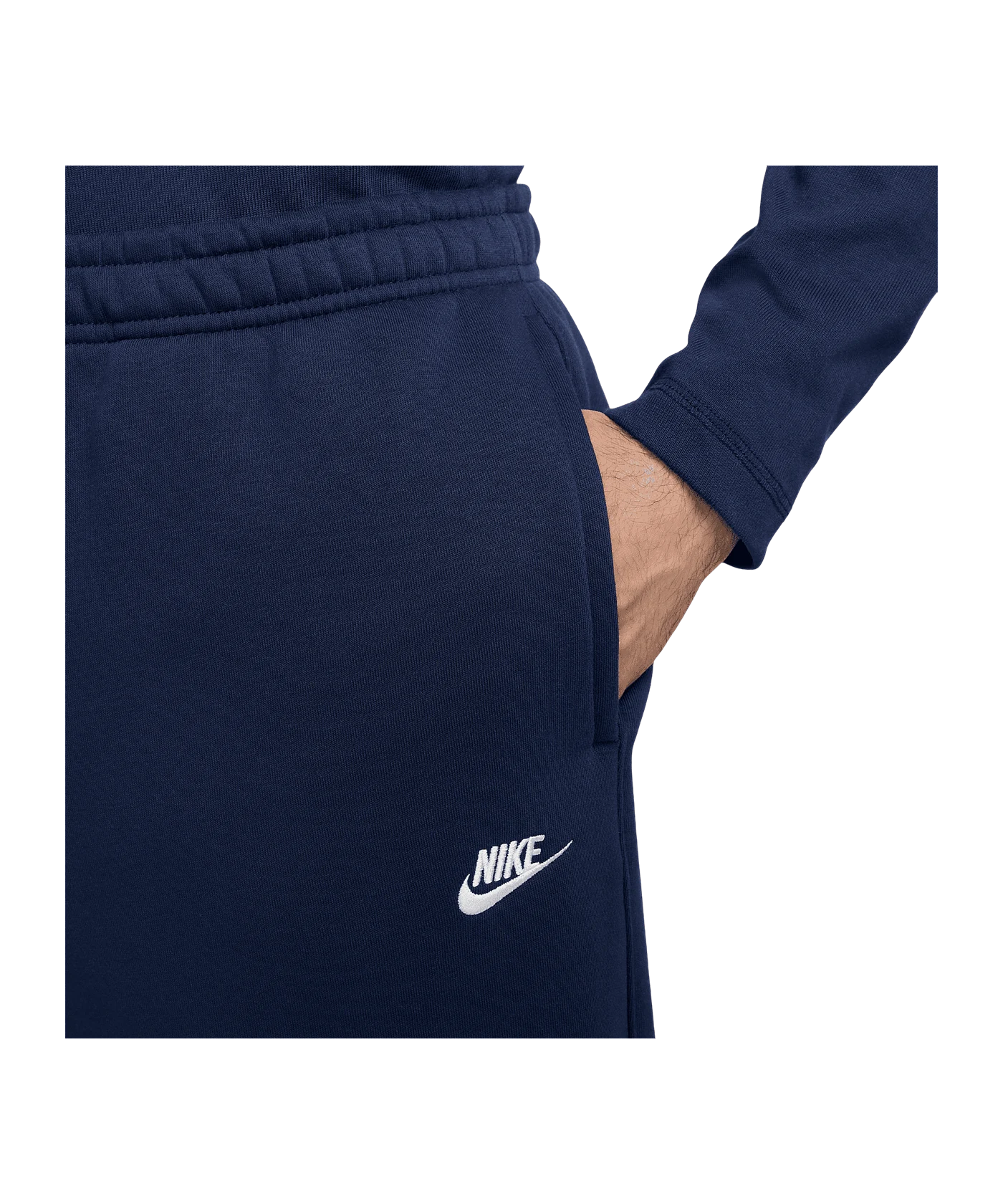 Nike Club Fleece Bungee Hose Blau F410