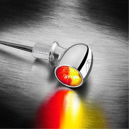 Clignotant Kellermann Atto DF Chrome - Position et stop AR (l'unité) Universel - Gris
