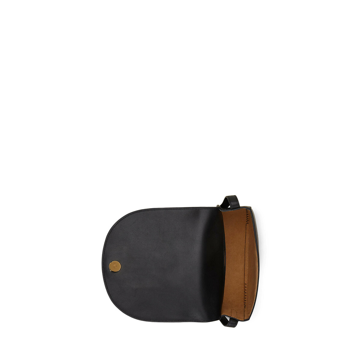 Bolsa de ombro média em couro Lauren Ralph Lauren Witley