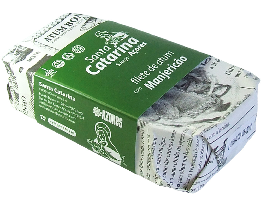 FILETE ATUM SANTA CATARINA C/ MANJERICAO 120(84)G